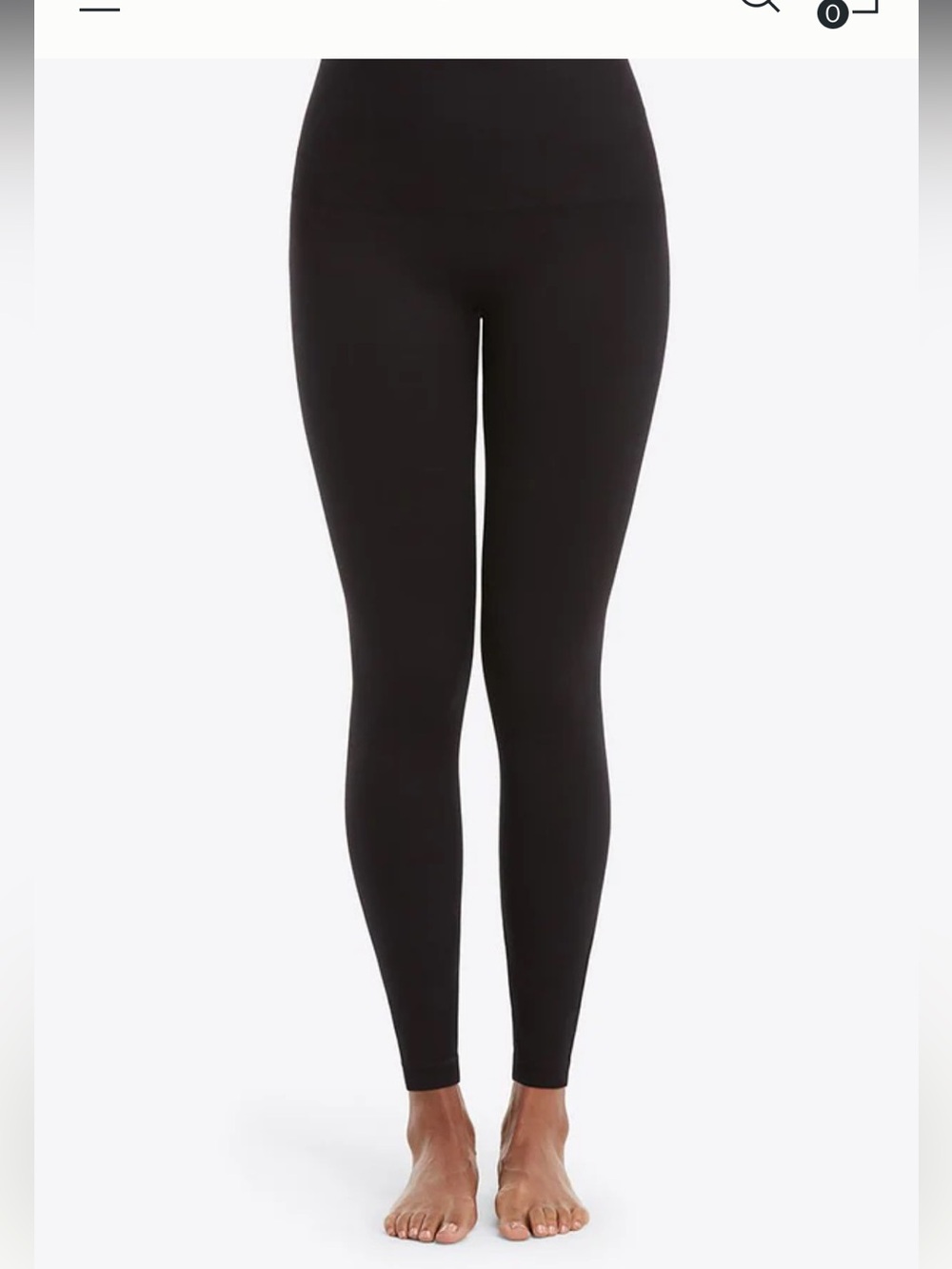 Spanx Look At Me Now Seamless Size Large Leggings
